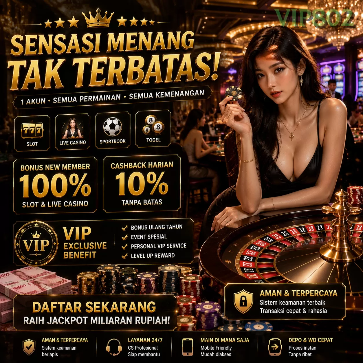 vip802 Masuk